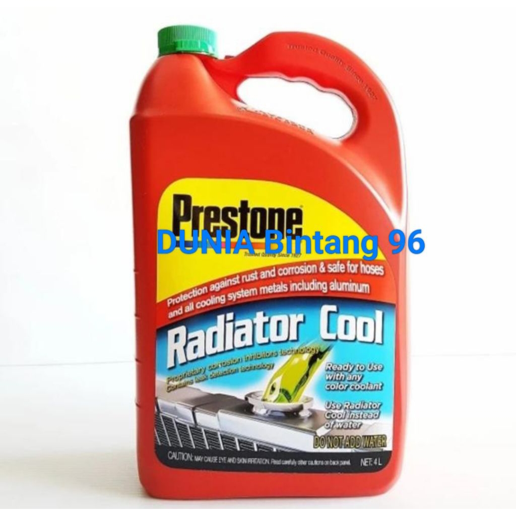 Jual Pendingin Air Radiator Cool Coolant Prestone Hijau 4 Liter ...