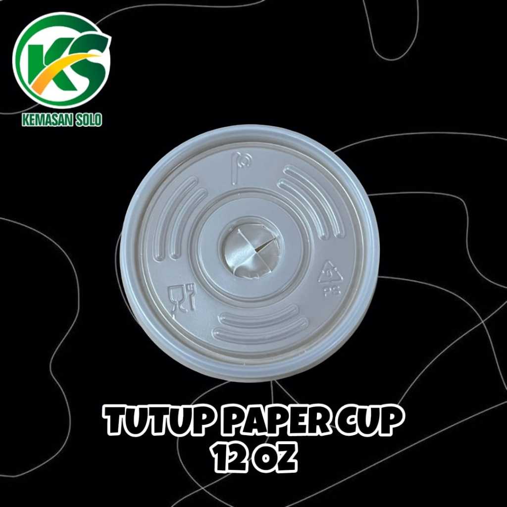 Jual Tutup Lid paper cup 12oz papercup 12 oz | Shopee Indonesia