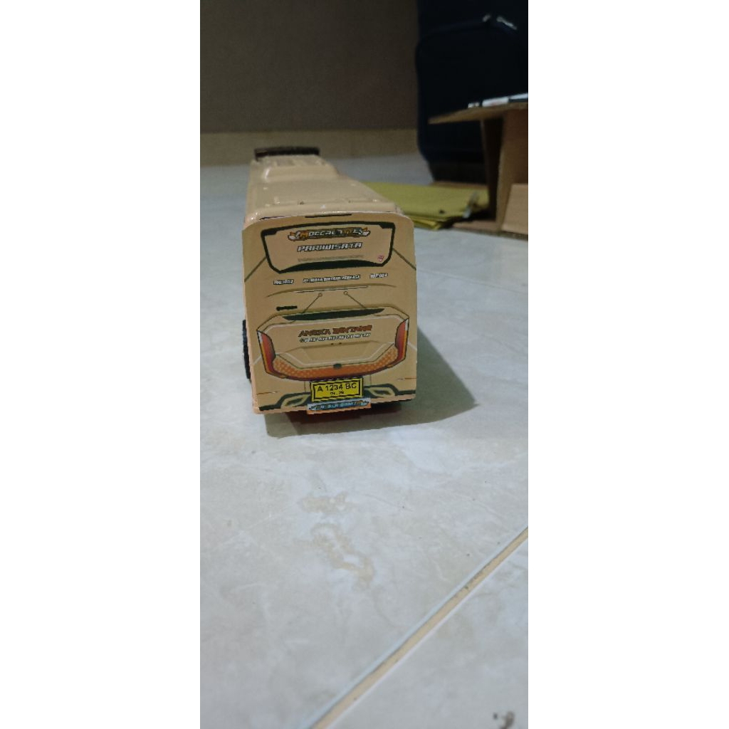 Jual Miniatur bus rkc modif 
