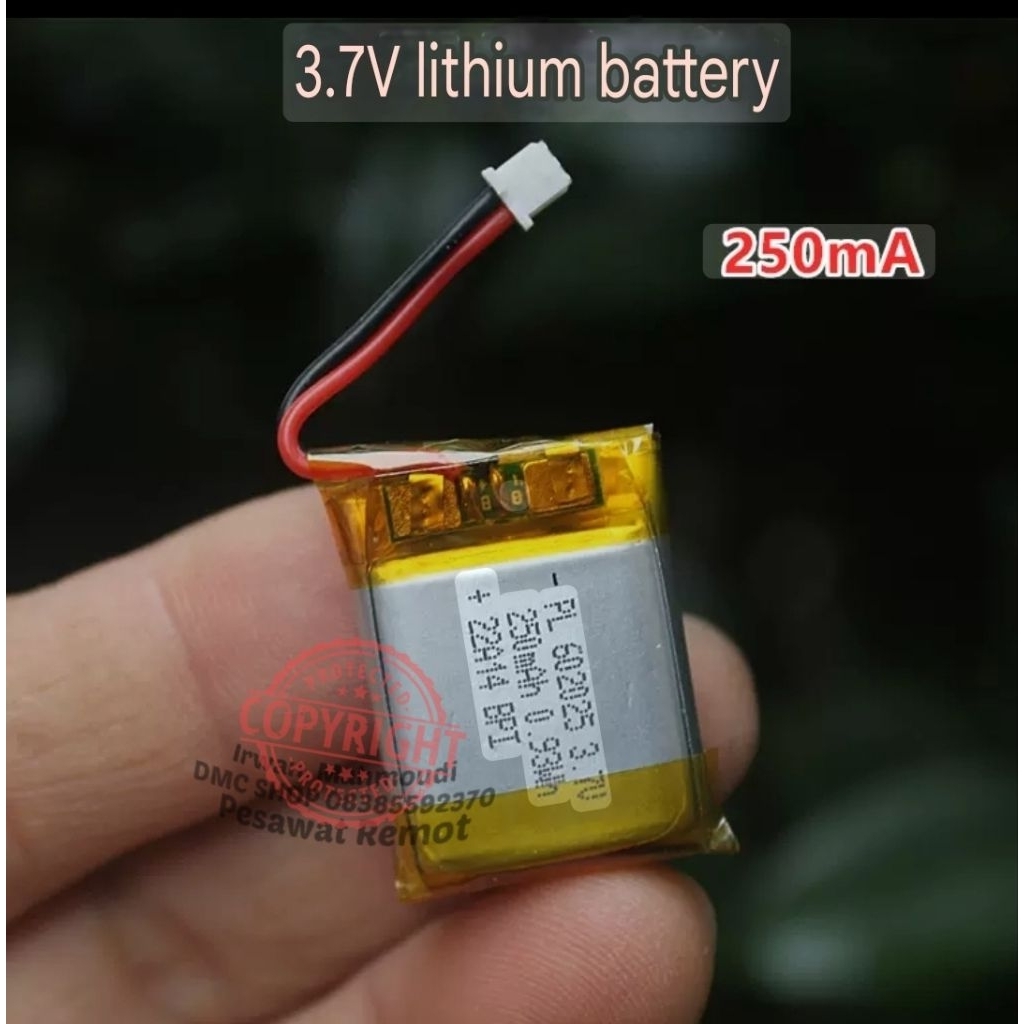 Batteria LiPo Amewi 57-25313-01 1S 3,7V 300mAh Per AFX4 XP – Nuova!