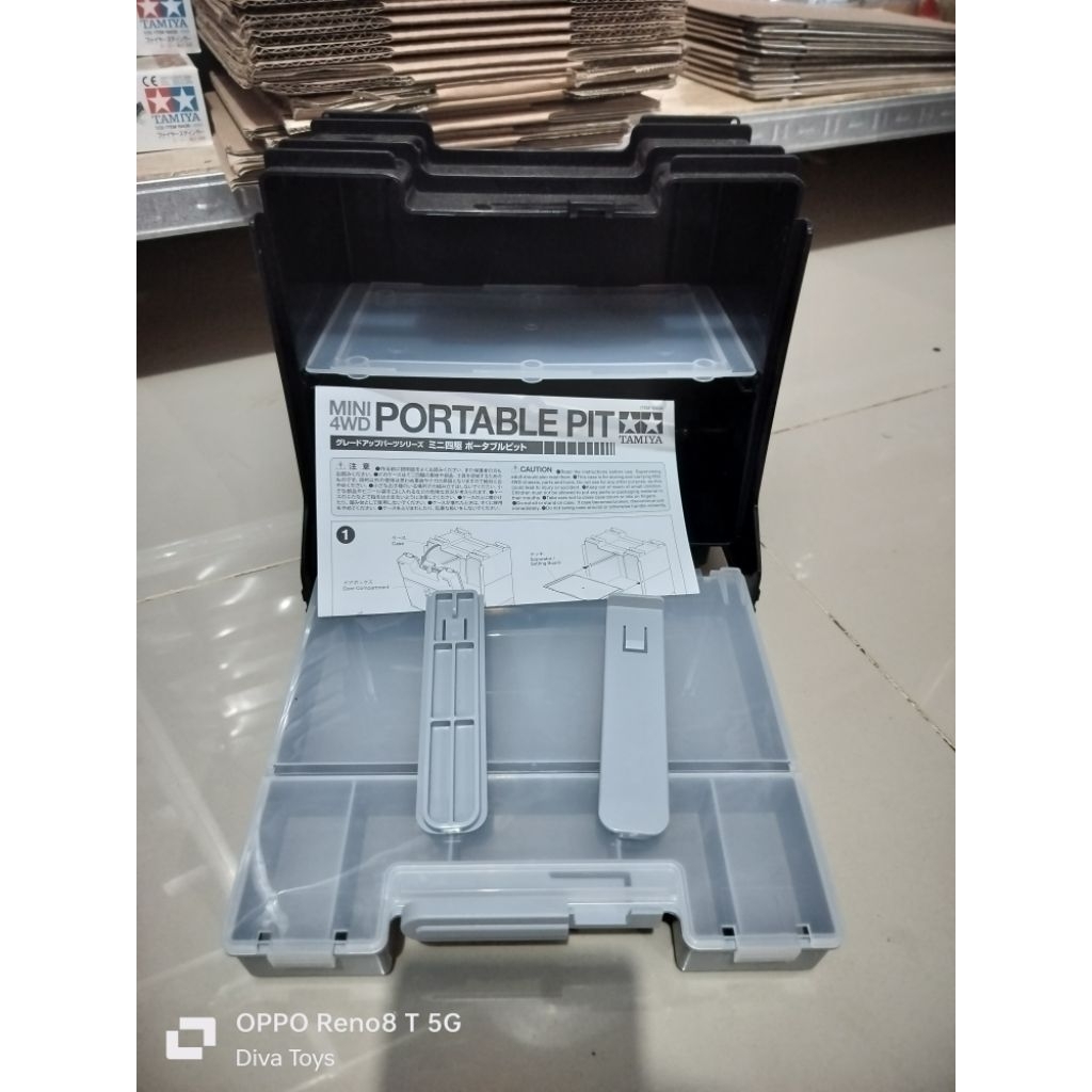 Jual TAMIYA 15424 PORTABLE PIT / PORTABEL PIT BOX /PITBOX KETENGAN ...