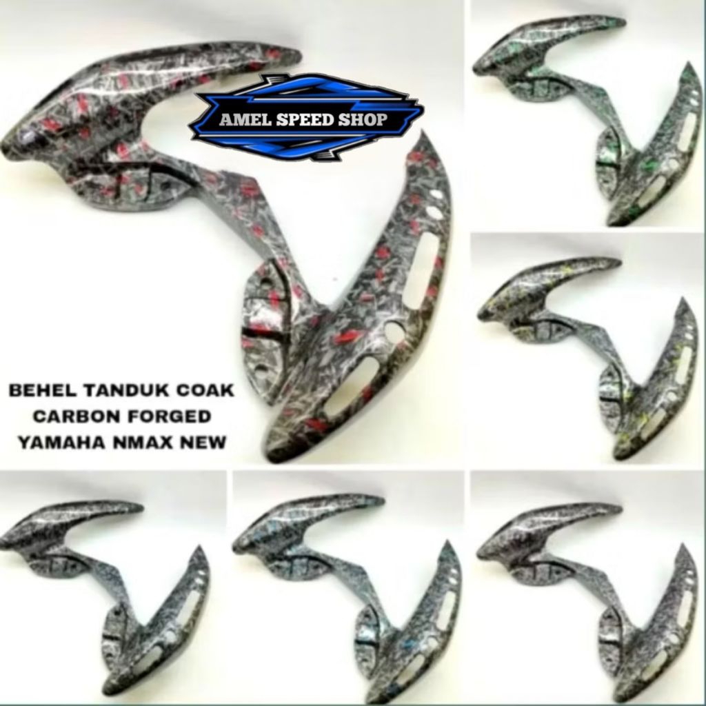 Jual Behel Tanduk Coak carbon forged Yamaha N Max New | Shopee Indonesia