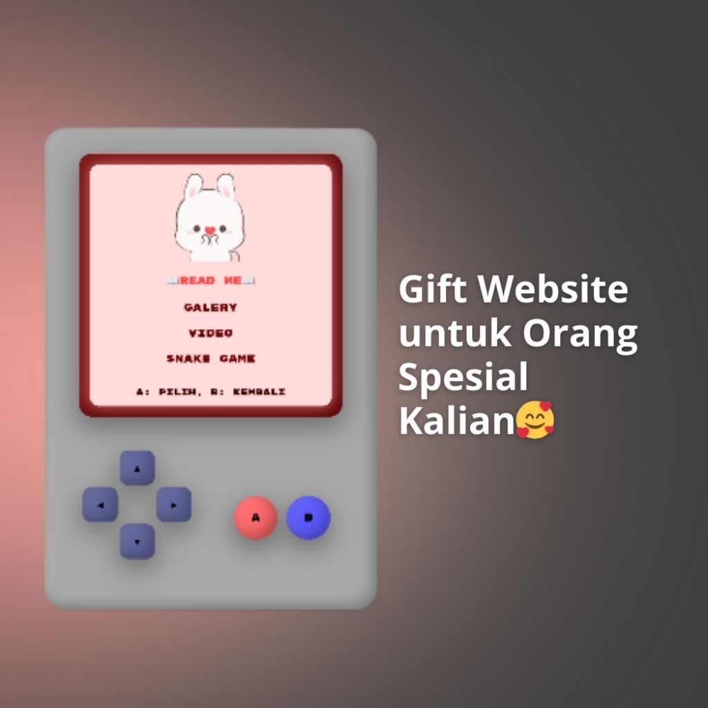 Website Gift untuk Orang Spesial
