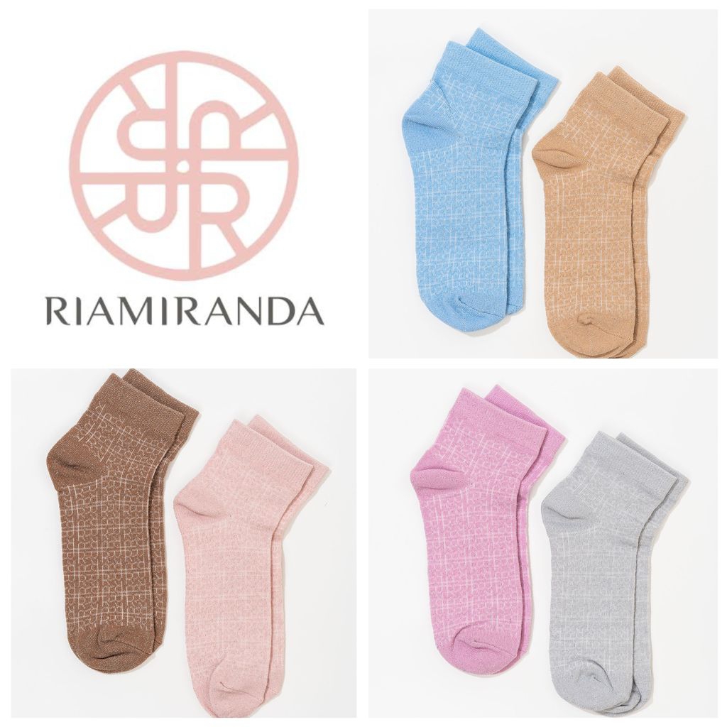 Jual Ria Miranda - Monogram Ankle Socks set (New) | Shopee Indonesia