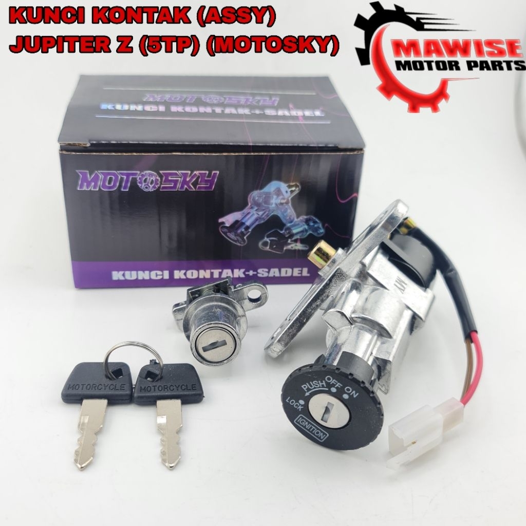 Jual KUNCI KONTAK ASSY JUPITER Z 5TP MOTOSKY KUNCI KONTAK