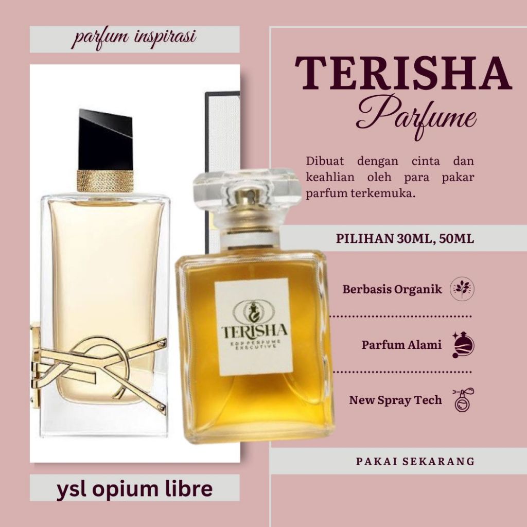 Jual Parfum Wanita Inspirasi YSL Opium Libre Kuwalitas Bibit