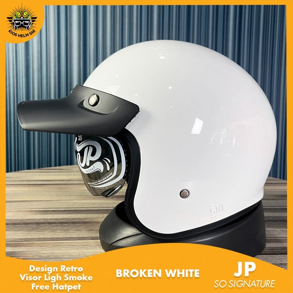 Jual Helm JP Signature SO original | Helm Retro | Shopee Indonesia