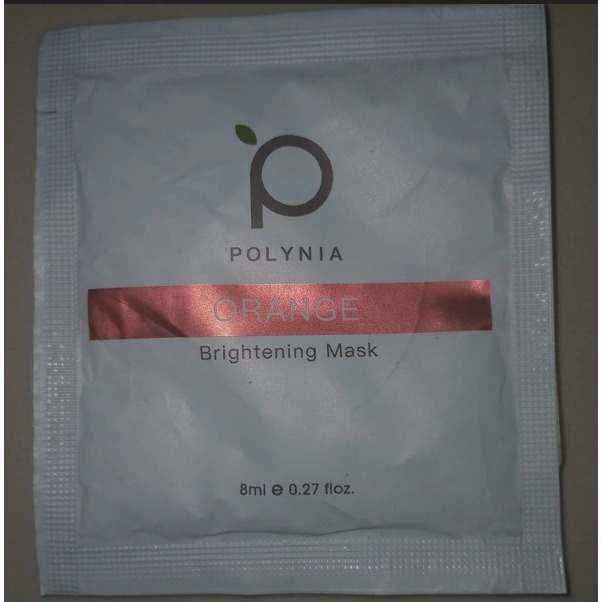 Jual Polynia Orange Brightening Mask 8 mL Sachet | Shopee Indonesia