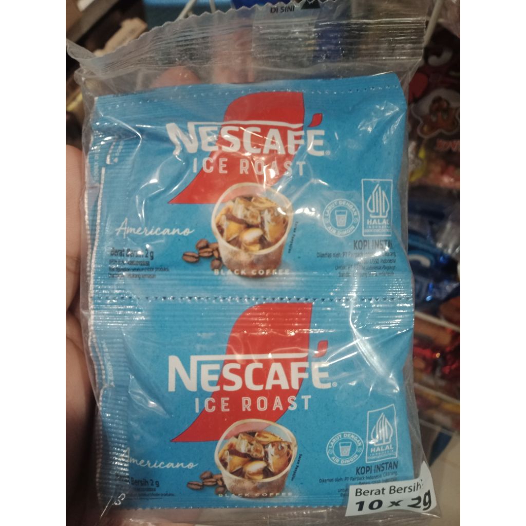 Jual Nescafe Ice Roast Americano 10 Sachet x 2gr | Shopee Indonesia