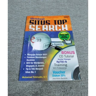 ( PROMO BUKU MURAH ORIGINAL ) BUKU KOMPUTER / TEKNOLOGI / MEMBUAT SITUS TOP SEARCH: MAHIR SEO UNTUK PEMULA - MUHAMAD TOHIRUDIN, S.T.