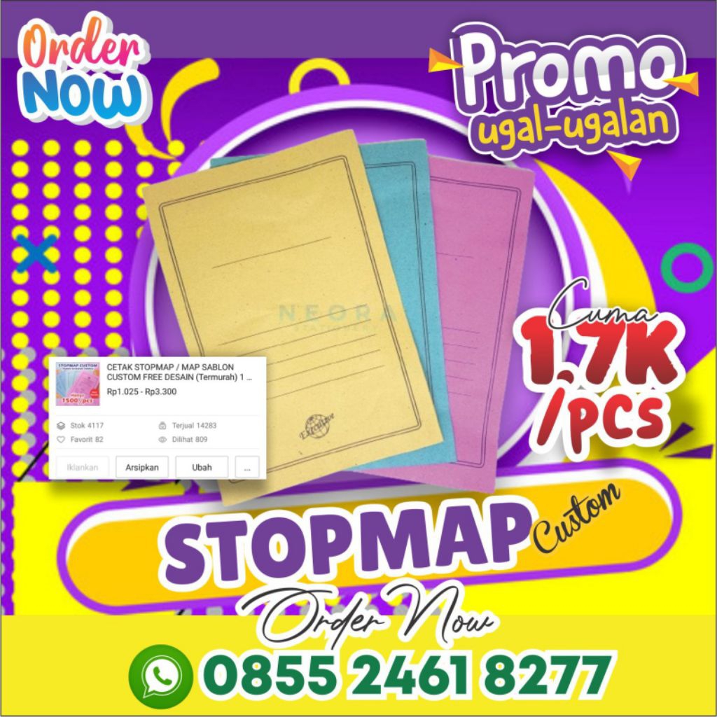 Jual STOPMAP CUSTOM DESAIN SUKA SUKA TERMURAH MAP FREE DESAIN 3 HARI ...