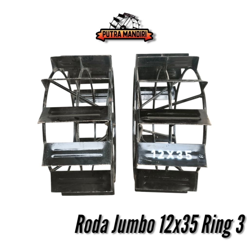 Jual Roda Traktor Jumbo 12x35 Ring 2 & Ring 3 Traktor G1000/Boxer ...