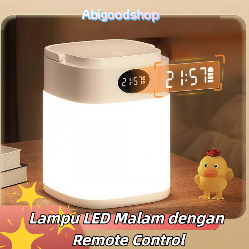 Jual Lampu Tidur LED dengan Remote Control Lampu Malam Portable dengan ...