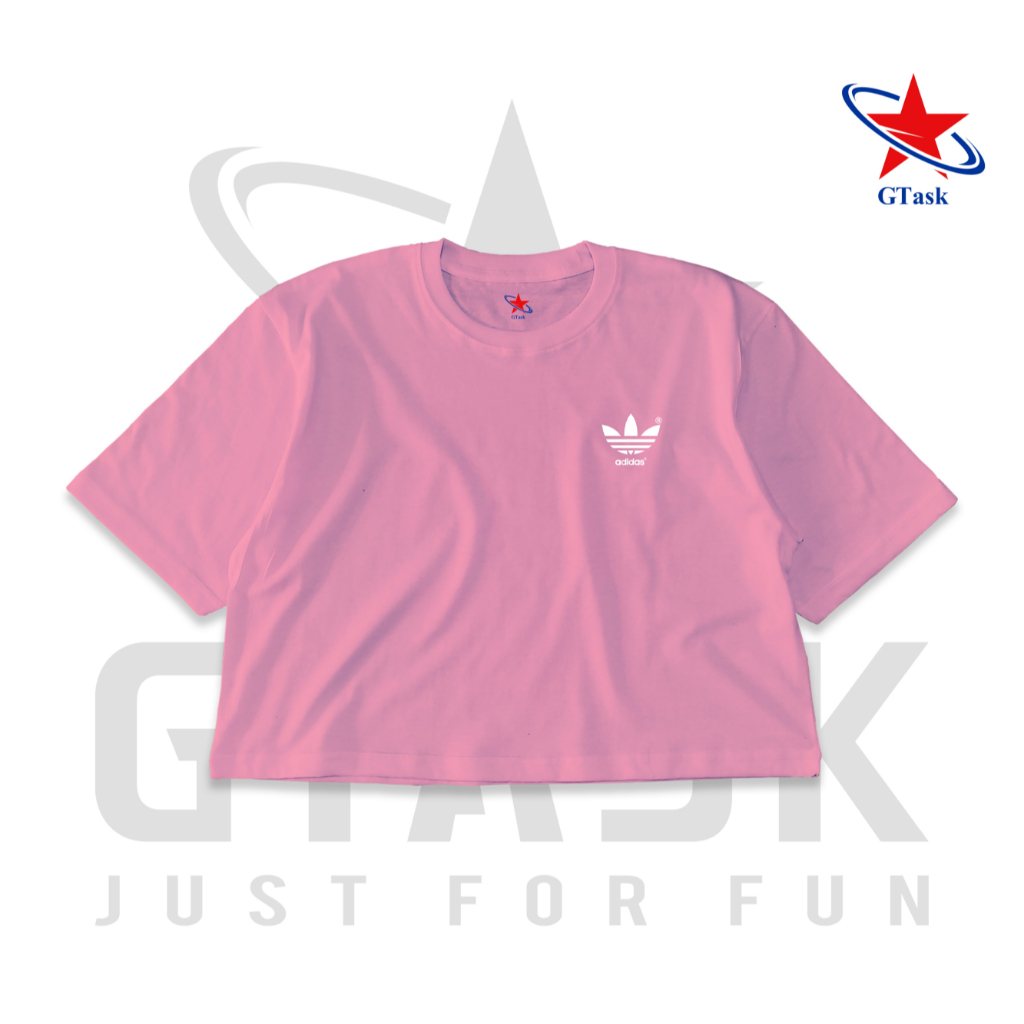Jual Baju Olah Raga Wanita CropTop Logo Sport Over Size | Baju Kaos ...
