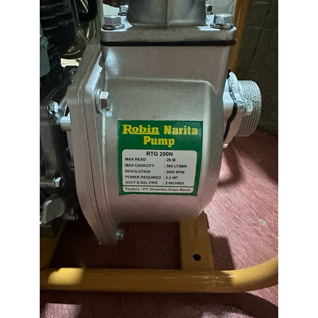 Jual POMPA ALKON ROBIN RTG200 dan RTG300 2 inch dan 3 inch | Shopee ...