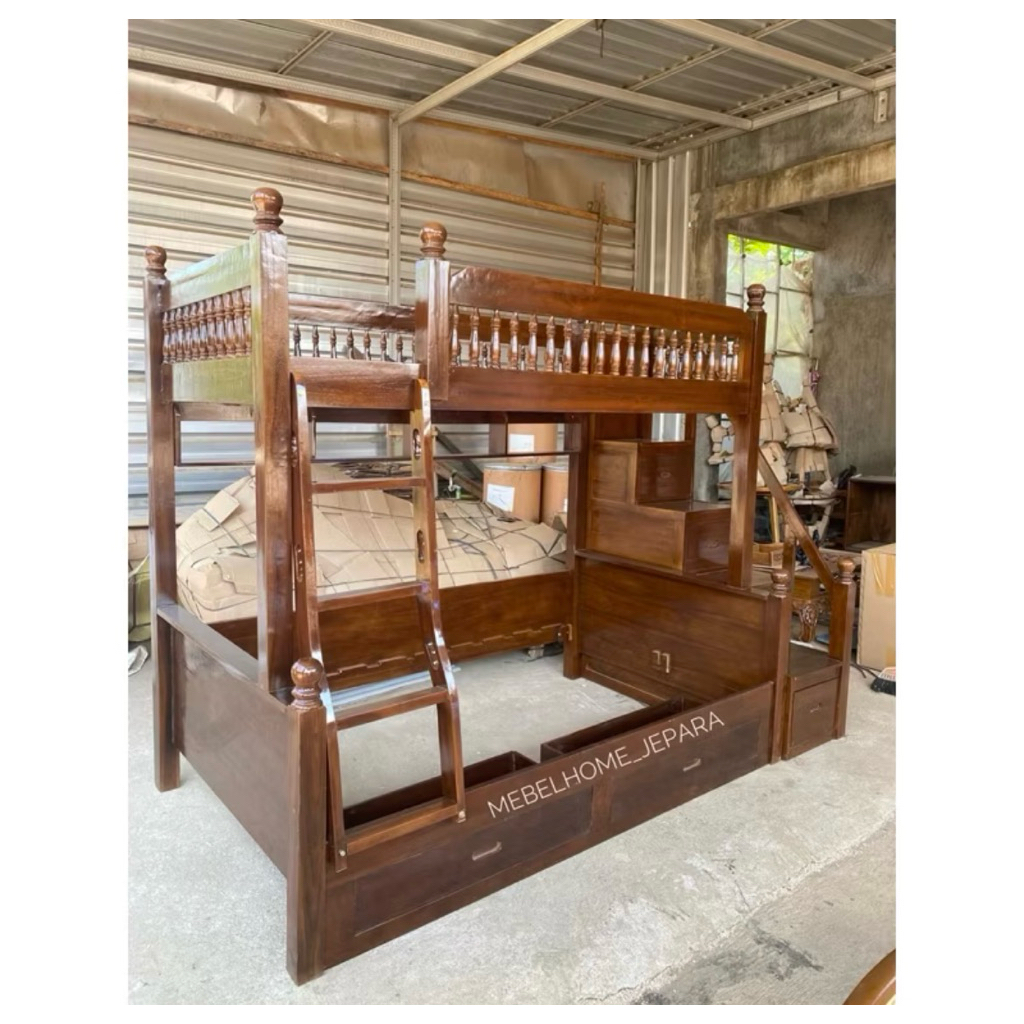 Jual dipan tingkat custom kayu jati,dipan tingkat termurah | Shopee ...