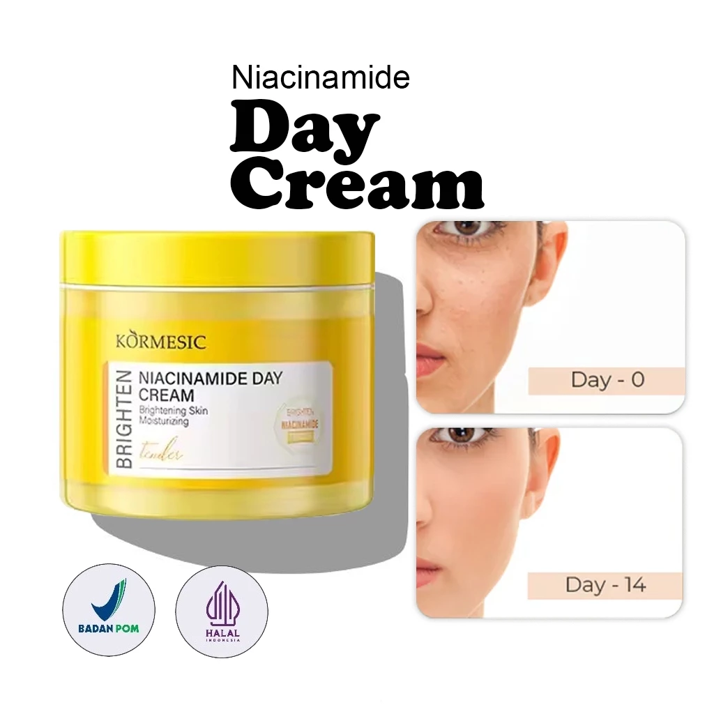 BPOM Brightening Series Day Cream Calming Moisturize Kormesic Krim Pencerah Wajah Glowing 85gr | AutoStock