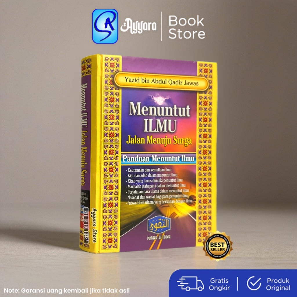 Jual Menuntut Ilmu Jalan Menuju Surga Ustad Yazid Bin Abdul Qadir
