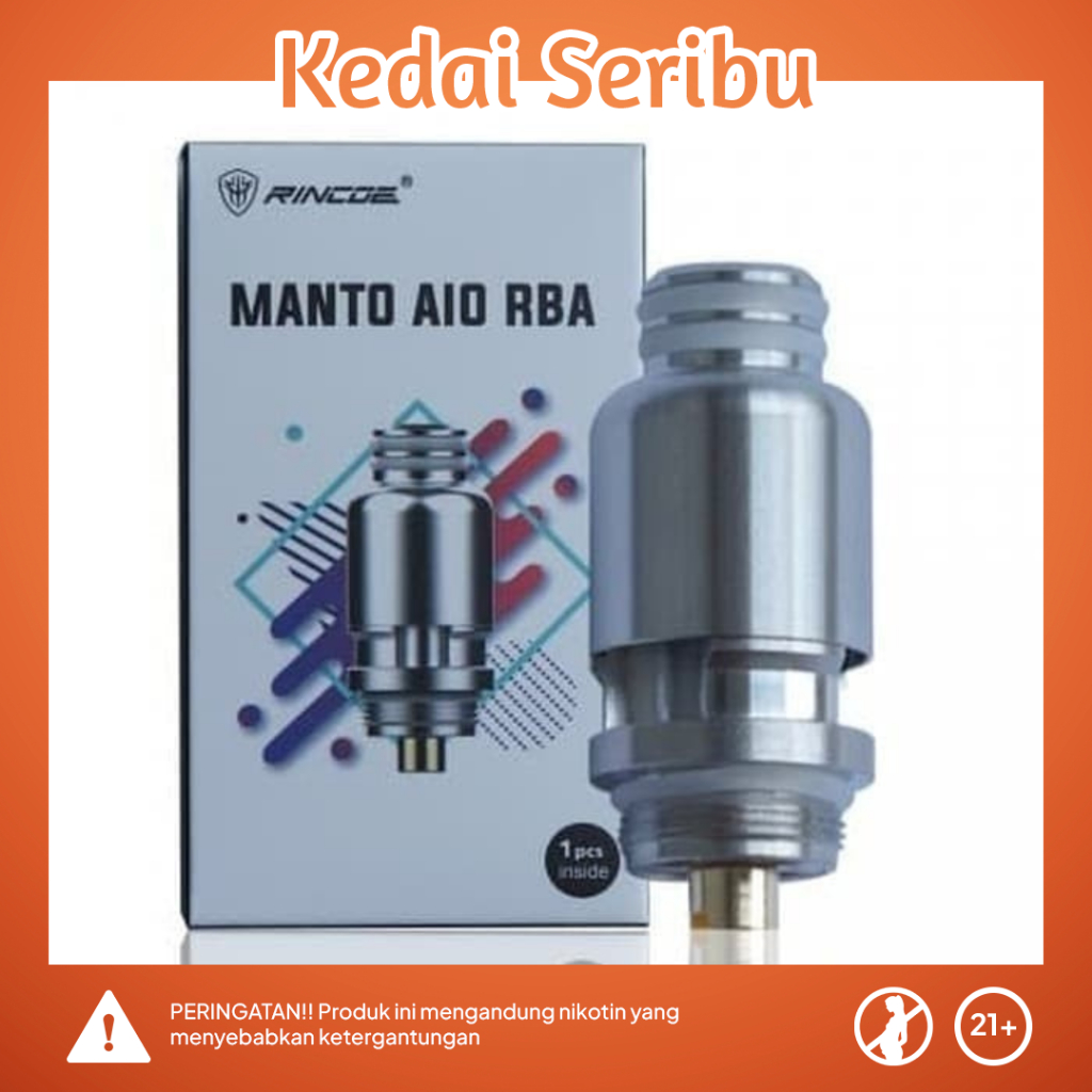 Jual MANTO AIO COIL RBA MANTO 100% RBA AUTHENTIC | Shopee Indonesia