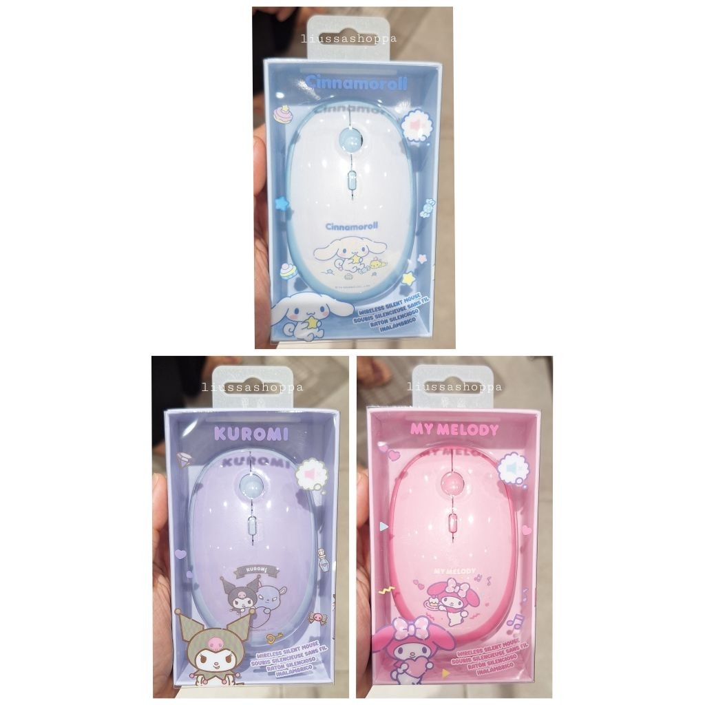 Jual Mouse Miniso - Sanrio Wireless Silent Mouse | Shopee Indonesia
