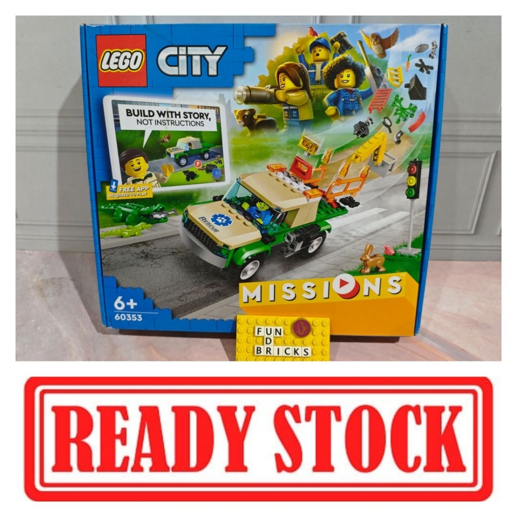 Jual Bricks CITY 60353 Wild Rescue Missions Mainan Balok | Shopee Indonesia