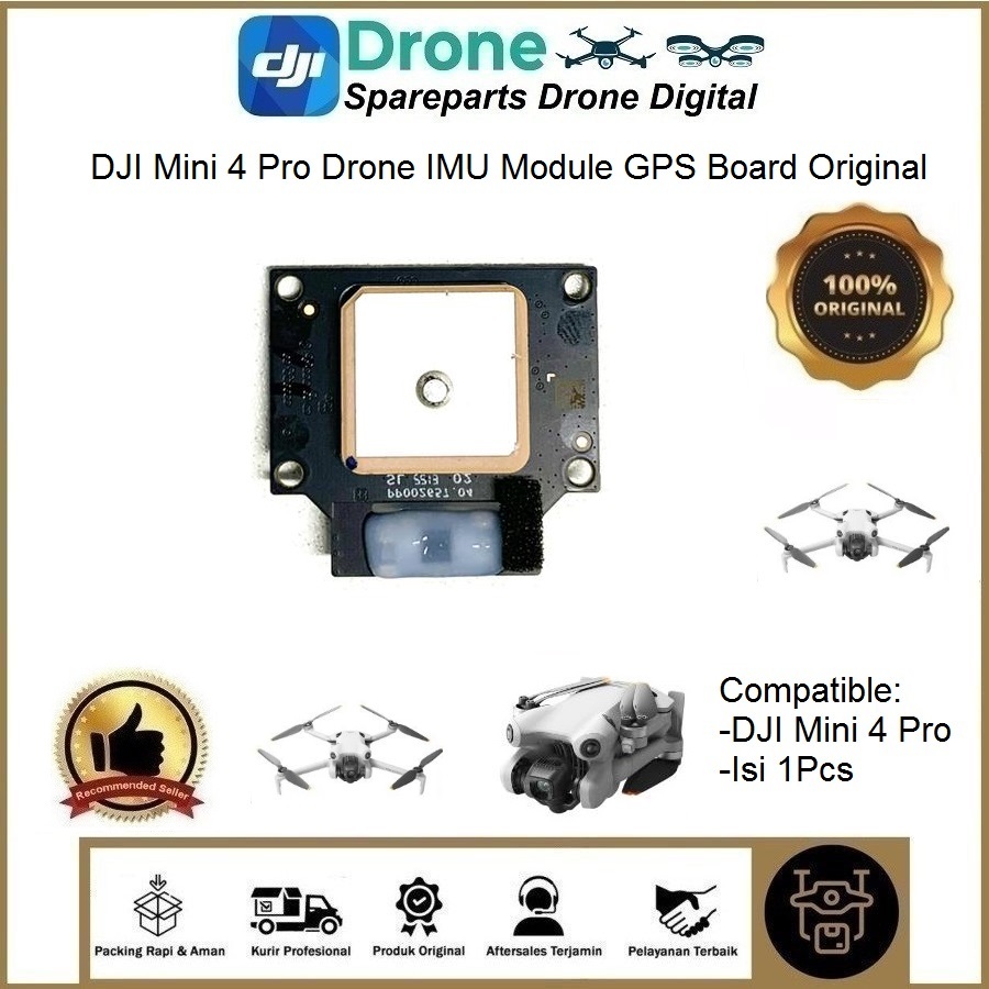 Jual DJI Mini 4 Pro IMU Module GPS Board Original for Mini 4 Pro Board ...