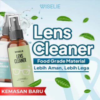 Wiselie Cairan Pembersih Kacamata Pembersih Lensa Efektif untuk Kacamata dan Layar HP Lens Cleaner Membersihkan Debu dan Noda Tanpa Goresan Aman untuk Semua Jenis Lensa Cepat Kering Tidak Meninggalkan Residu Termurah dan Berkualitas Tinggi