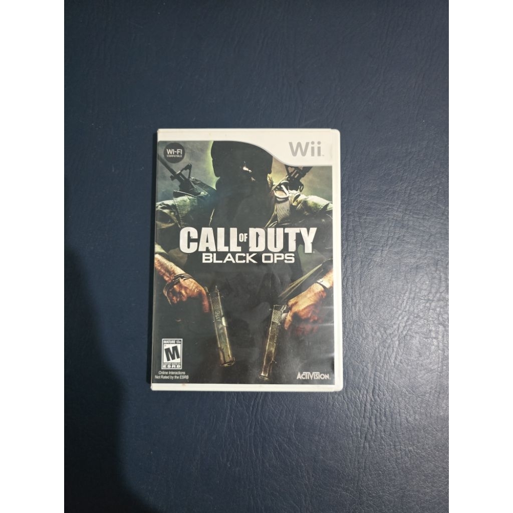 Jual Nintendo Wii Call of Duty Black Ops BD Kaset CD Game Retro Ori ...