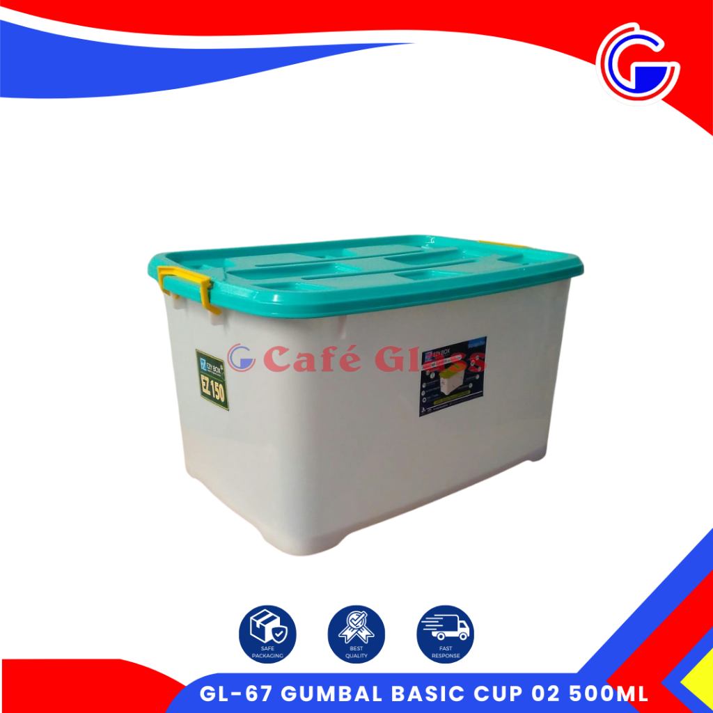 Cont Ezy Box 150L - Container Box - Tempat Penyimpanan Barang