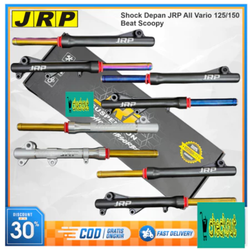 Jual Shock depan suspension Cnc As Rainbow Original JRP THAILAND scoopy ...