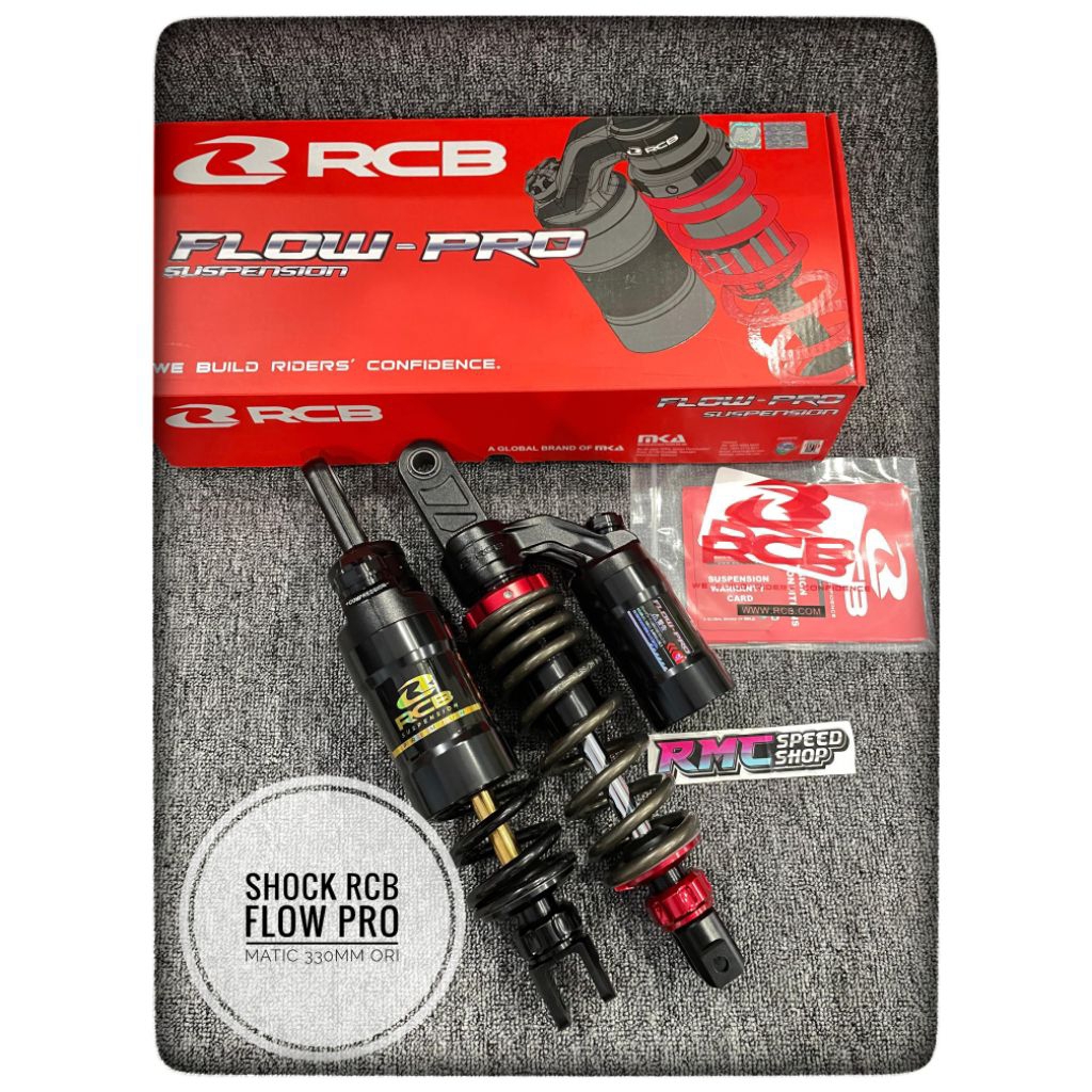 Jual Shock Rcb Flow Pro matic ukuran 330mm ori / Shock Racing boy Flow ...