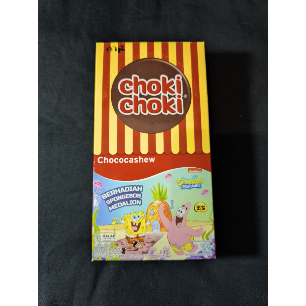 Jual choki choki jajanan anak rasa coklat chasew manis pengembali mood ...