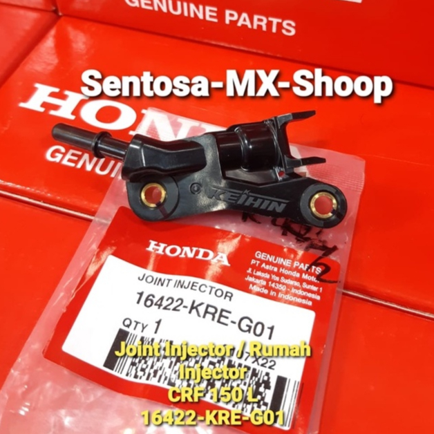 Jual [ CRF 150 L ] JOINT INJECTOR / DUDUKAN INJECTOR KODE PART 16422 ...