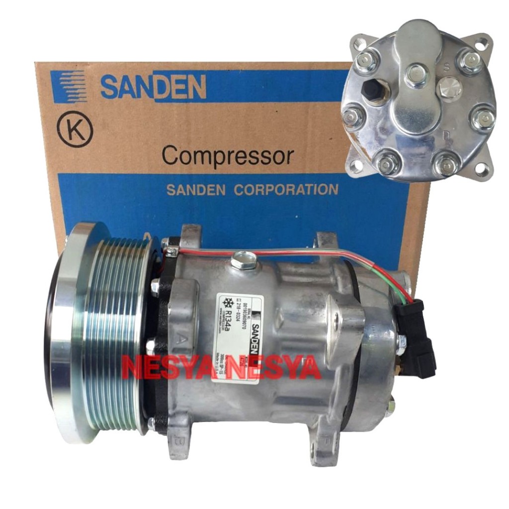 Jual Compressor Compresor Kompressor Kompresor AC SANDEN SD7H15 untuk ...