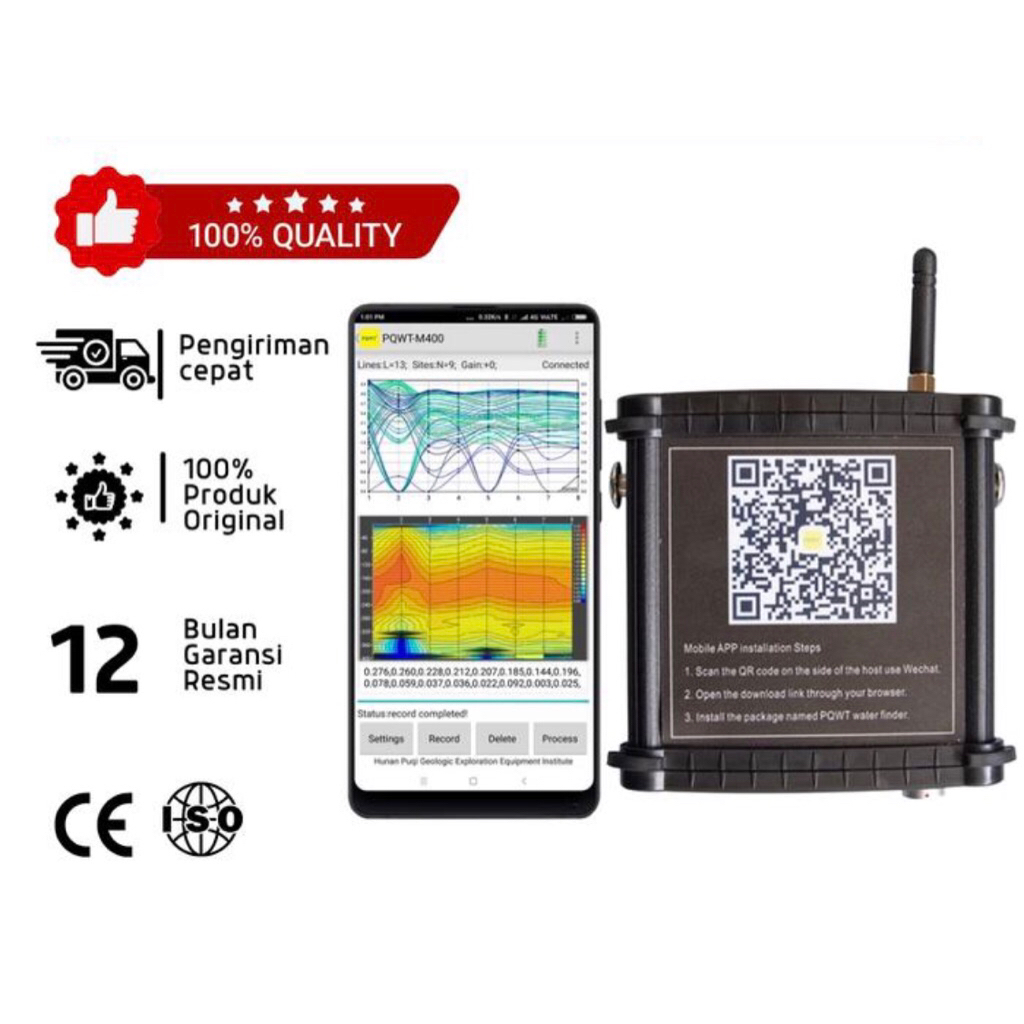 AMRUTHA PQWT - M100 Water Monitoring System, 100 Meters At ₹ 65000