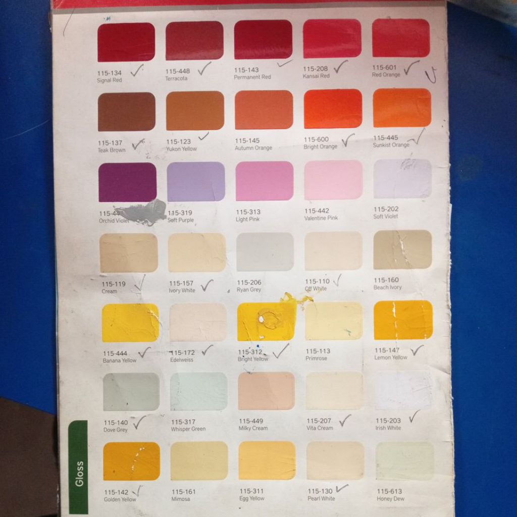 Jual Cat Besi Ftalit dari Kansai paint uk PAIL 20KG SEMUA WARNA READY ...