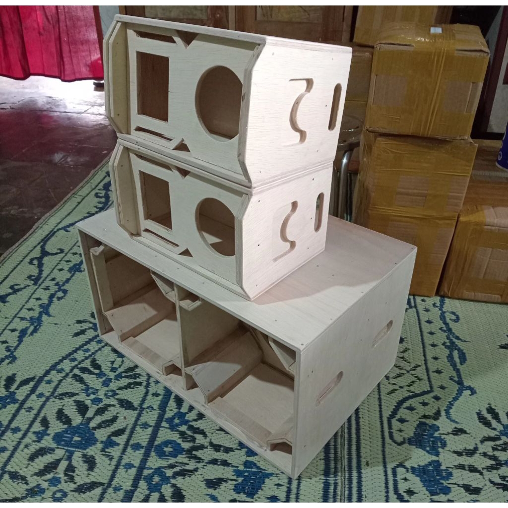 Jual MINIATUR BOX SOUND paket HEMAT | 6 inch dobel dan singgel plus ...