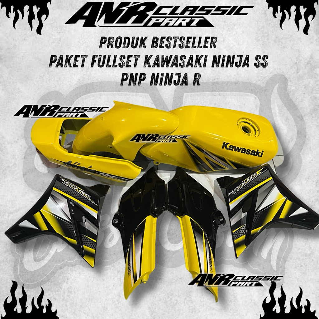 Jual Paket Fullset Body Kawasaki Ninja SS Ninja R Fullset Body Dan ...