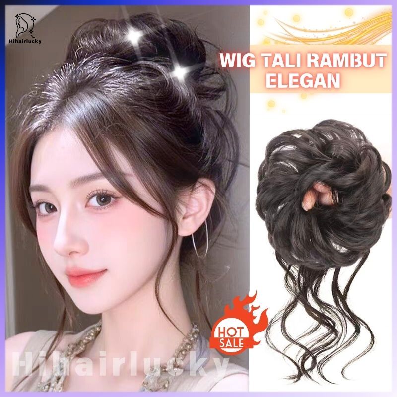 Jual Wig Tali Rambut Elegan/Hair Tie Ponytail Model Dragon Whisker ...