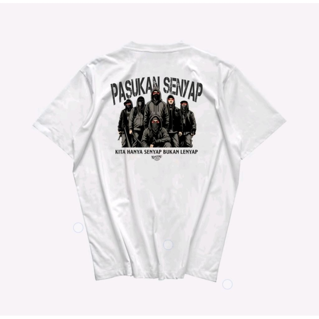 Jual Kaos Pasukan Senyap V4 - Kaos Kata kata T-shirt Viral Cotton ...
