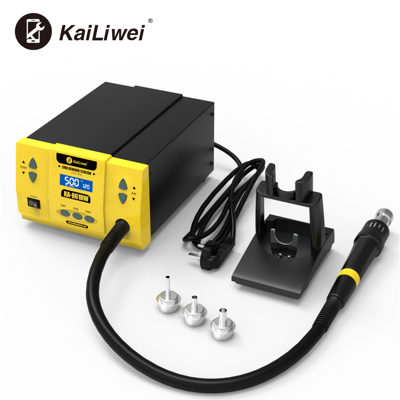 Jual Blower Uap Solder Blower Pemanas Heatgun Kailiwei 861DW – Solder ...