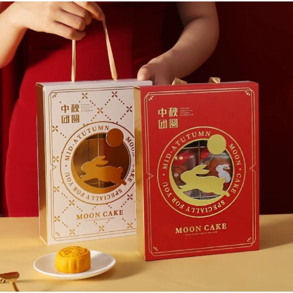 Jual Premium Exclusive Box Mooncake sekat 6 box mooncake 75gr box ...