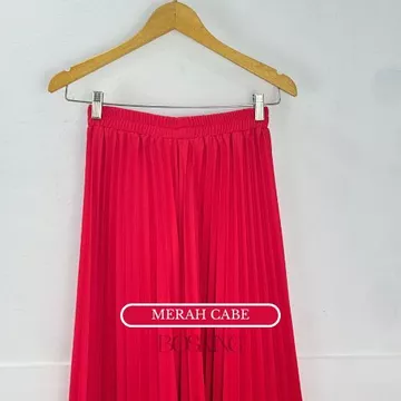 Rok Plisket Premium 100 Mayung Ekslusif 70 Warna Series 2 Bawahan Wanita