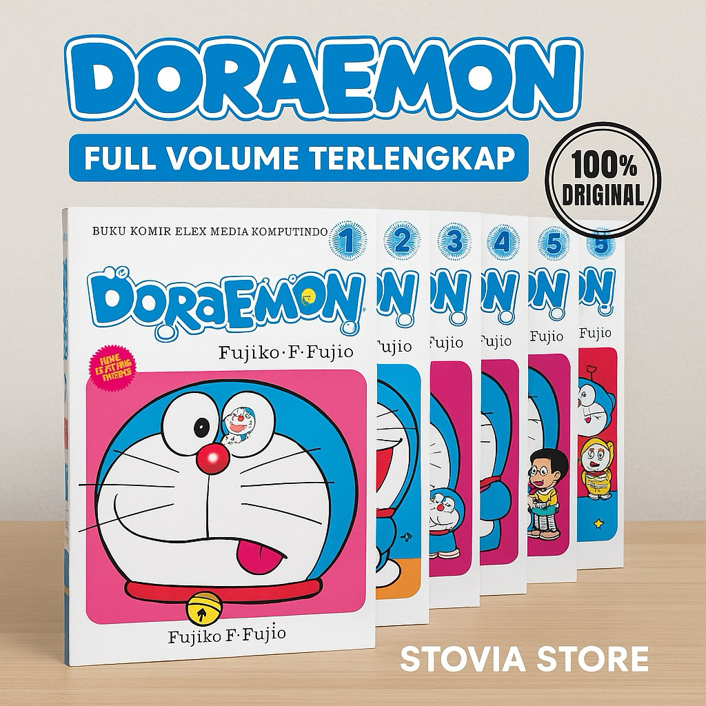 Jual DORAEMON FULL VOLUME Karya Fujiko F Fujio ORIGINAL RESMI 100% ...