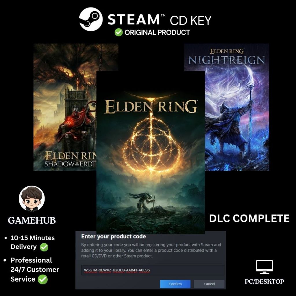 Jual Elden Ring + DLC Full Steam CD Key | Shopee Indonesia