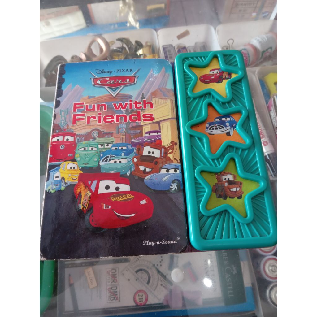 Jual Fun With Friends Disney Cars Book | Shopee Indonesia