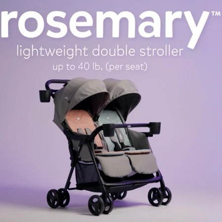 Joie Rosemary Double Stroller Kereta Dorong Anak Kembar Twin Stroller  Lightweight Travelling - Main Image