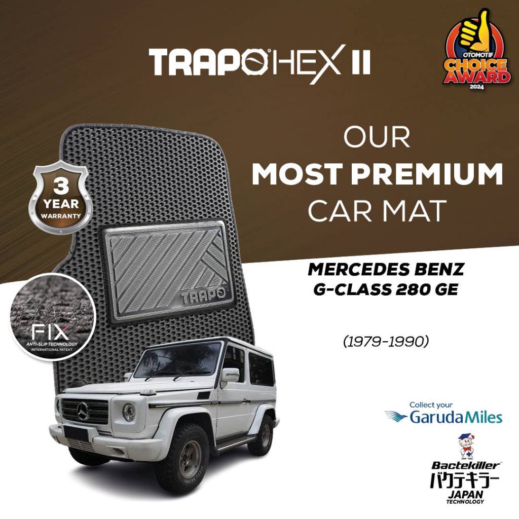 Jual Karpet Mobil Trapo II Ultimate Mercedes Benz G-Class 280 GE (1979 ...