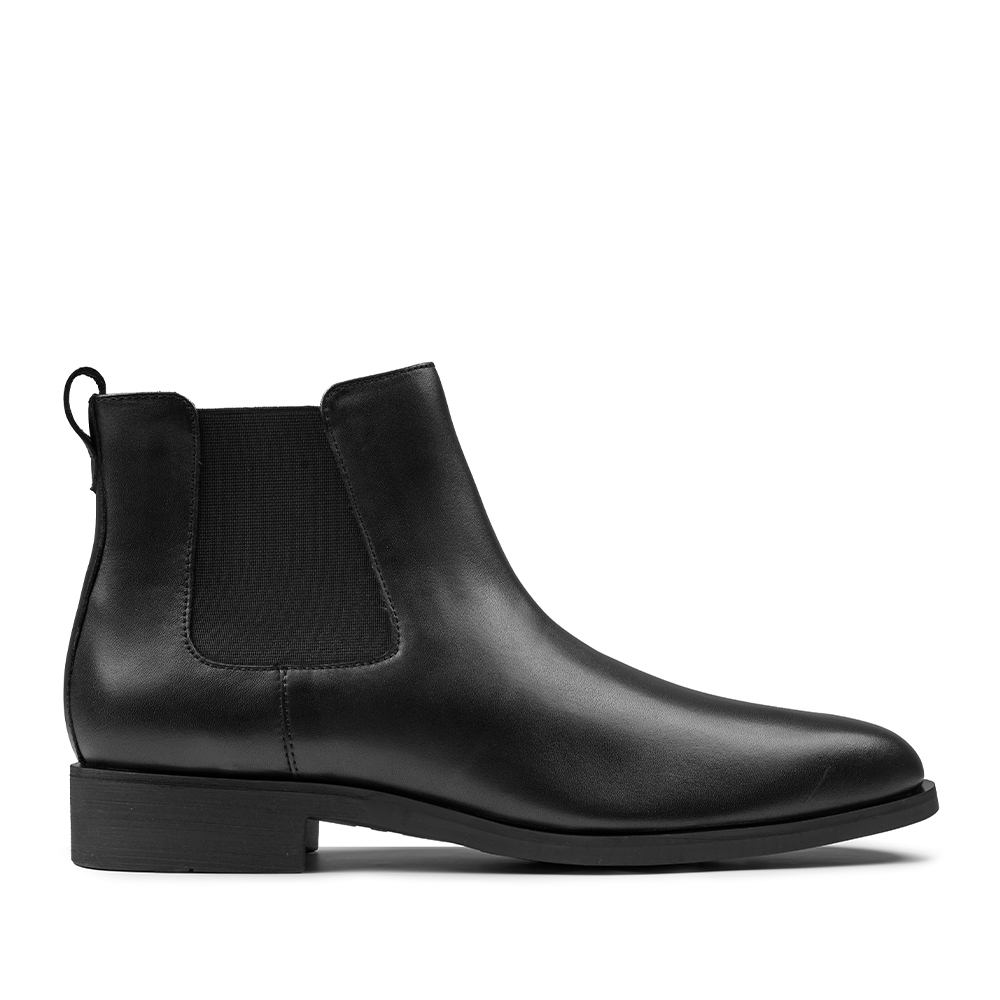 Jual Prabu - Sepatu Kulit Chelsea Boots Pria Ashtabrata 2.1 Black Hitam ...