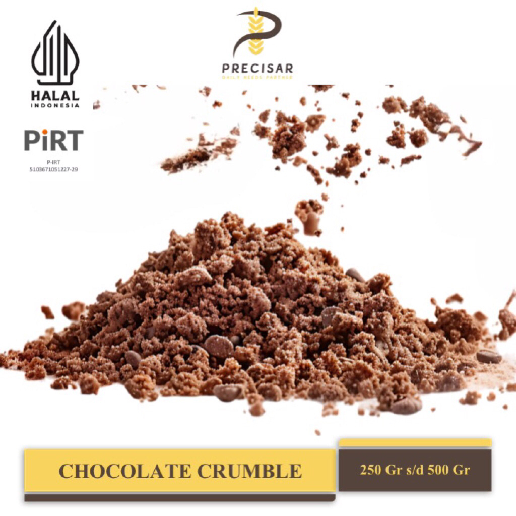 Jual Chocolate Crumble / Choco Crumb / Remah Cokelat (Freshly Cooked ...